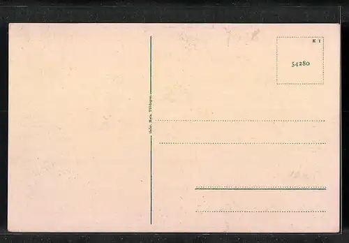 AK Schwäb. Hall, Teilansicht mit Comburg