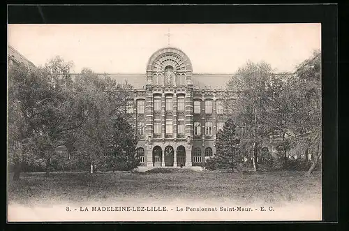 AK Marquette-lez-Lille, Le Pensionnat Saint-Maur