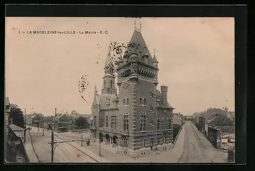 AK La Madeleine-lez-Lille, La Mairie