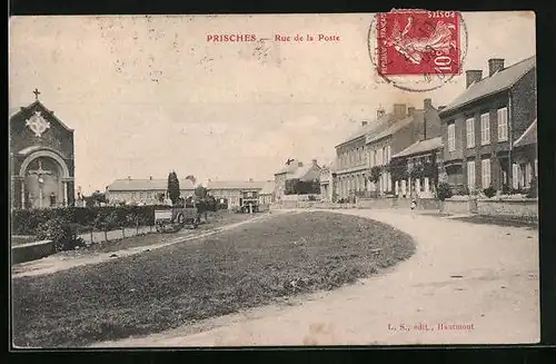 AK Prisches, Rue de la Poste