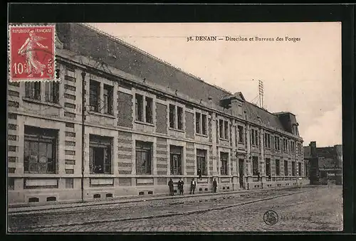 AK Denain, Direction et Burreaux des Forges