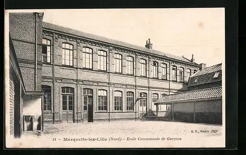 AK Marquette-les-Lille, Ecole Communale de Garcons