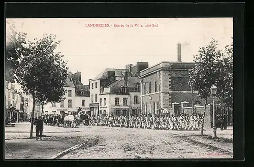 AK Landrecies, Entrée de la Ville, côté Sud