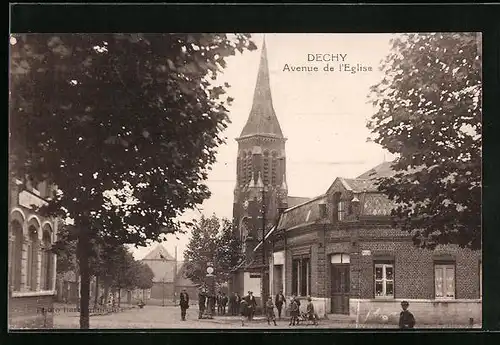 AK Dechy, Avenue de l`Eglise