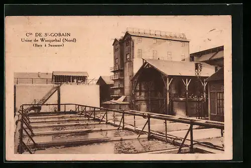AK Wasquehal, Cie de St-Cobain, Usine