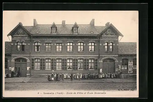 AK Somain, Ecole de Filles et Ecole Maternelle