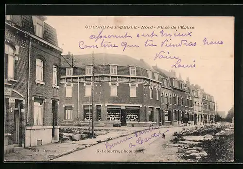 AK Quesnoy-sur-Deule, Place de l`Église