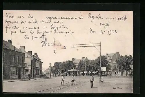 AK Raismes, L`Entrée de la Place