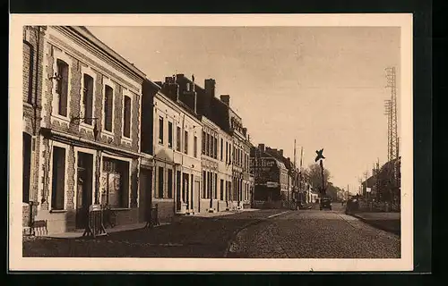 AK Raismes, Rue Henri Durre, Passage à niveau