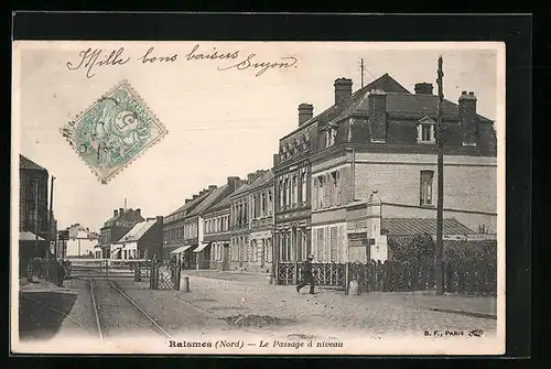 AK Raismes, Le Passage à niveau