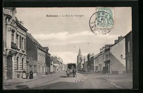 AK Raismes, La Rue de Vicorgne