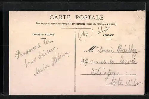 AK Mortagne-du-Nord, Rue du Fort