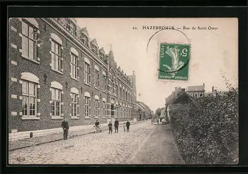 AK Hazebrouck, Rue de Saint-Omer