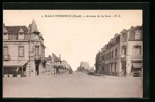 AK Malo-Terminus, Avenue de la Gare