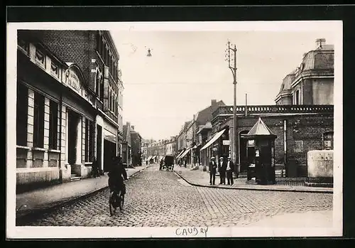 AK Caudry, Rue Gambetta