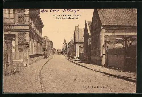 AK St-Python, Rue de Solesmes