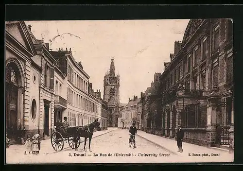 AK Douai, La Rue de l`Université