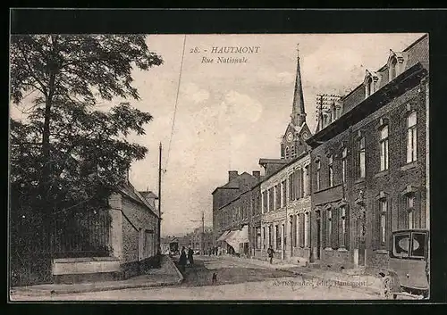 AK Hautmont, Rue Nationale