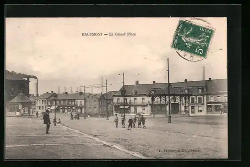 AK Hautmont, La Grand`Place