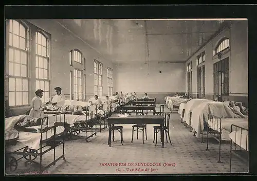 AK Zuydcoote, Sanatorium, Une Salle de Jour