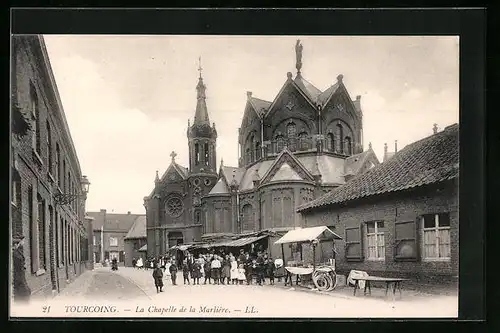 AK Tourcoing, La Chapelle de la Marlière
