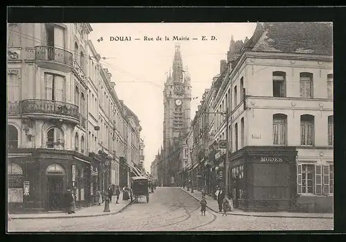 AK Douai, Rue de la Mairie