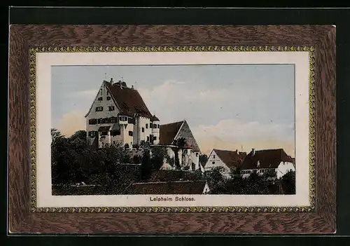 AK Leipheim, Schloss mit Umgebung
