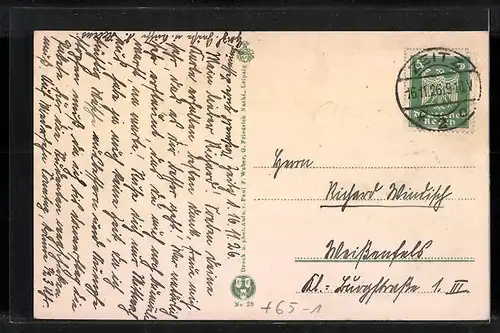 AK Zeitz, Elsterpartie mit Bahnhof