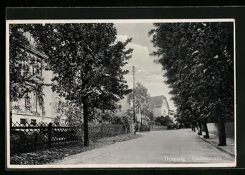 AK Droyssig, Partie in der Lindenstrasse