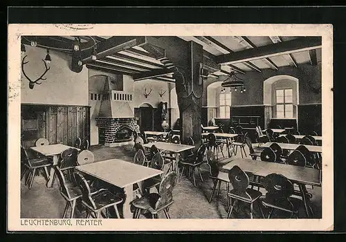 AK Leuchtenburg i. Th., Speisesaal, Remter