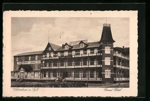 AK Westerland /Sylt, Grand Hotel