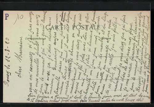 AK Tourcoing, Rue de l`Hotel -de-Ville, Strassenbahn