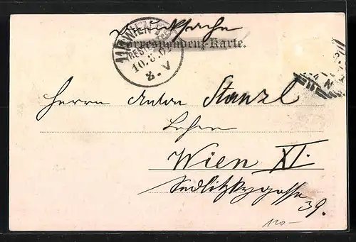 AK Linz a. D., Strassenbahn auf dem Franz Joseph-Platz