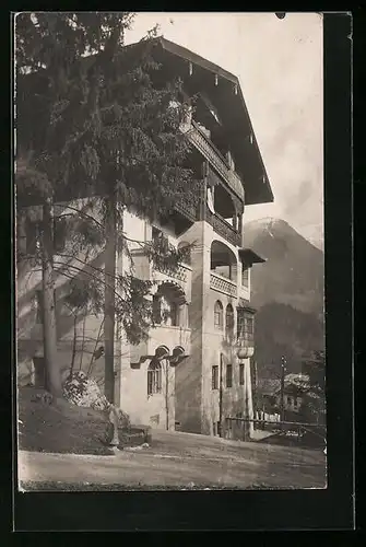AK Berchtesgaden, Hotel Leubners Villa Auguste