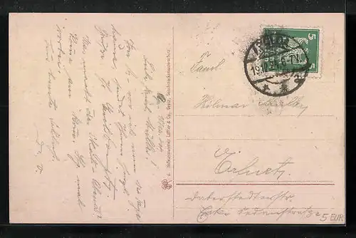 AK Apolda i. Th., Totalansicht aus der Vogelschau