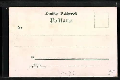 Lithographie Kaiser Wilhelm I., Portraits, Kaiser und Soldaten - Zur Erinnerung an 100jähr. Geburtstagsfeier