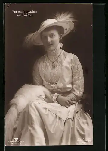 AK Portrait der Prinzessin Joachim von Preussen