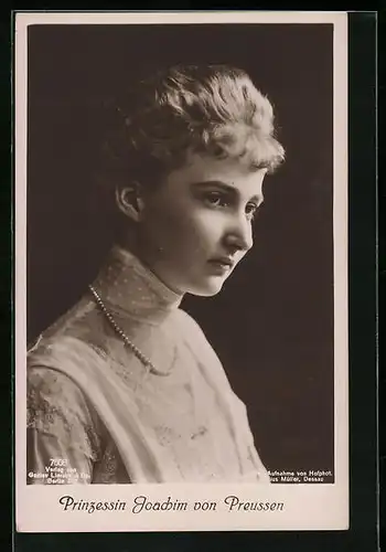 AK Portrait der Prinzessin Joachim von Preussen