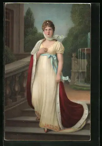 AK Portrait der Königin Luise von Preussen