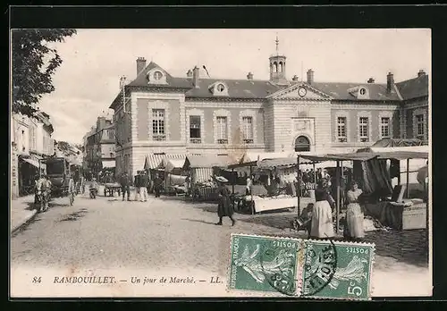 AK Rambouillet, Un jour de Marché