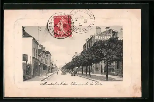 AK Mantes-la-Jolie, Avenue de la Gare
