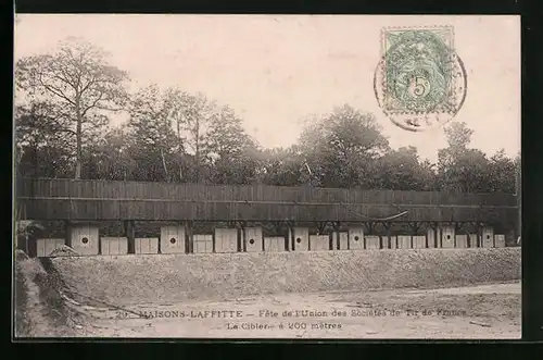 AK Maisons-Laffitte, Fete de l`Union des Sociétés de Tir de France