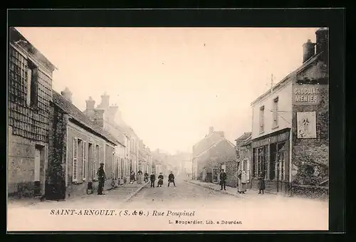 AK Saint-Arnoult, Rue Poupinel