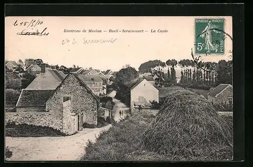 AK Rueil-Seraincourt, La Cavée