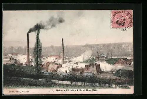 AK Bonnières, Usine à Pétrole