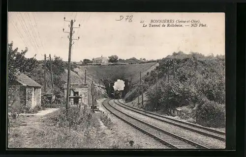 AK Bonnières, Le Tunnel de Rolleboise