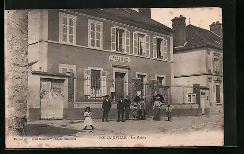 AK Follainville, La Mairie