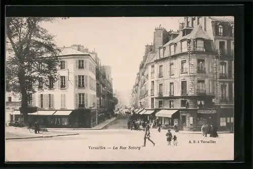 AK Versailles, La Rue Satory