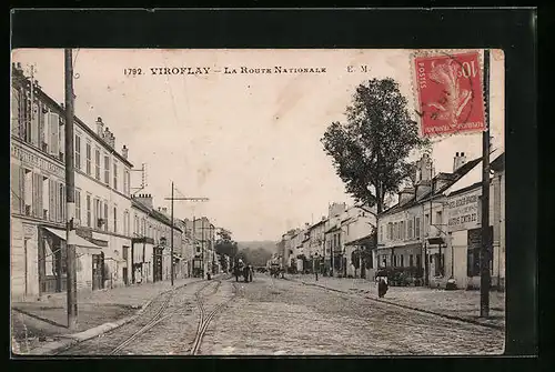 AK Viroflay, La Route Nationale