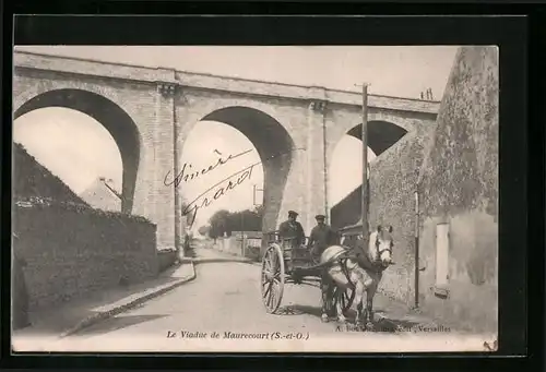 AK Maurecourt, Le Viaduc